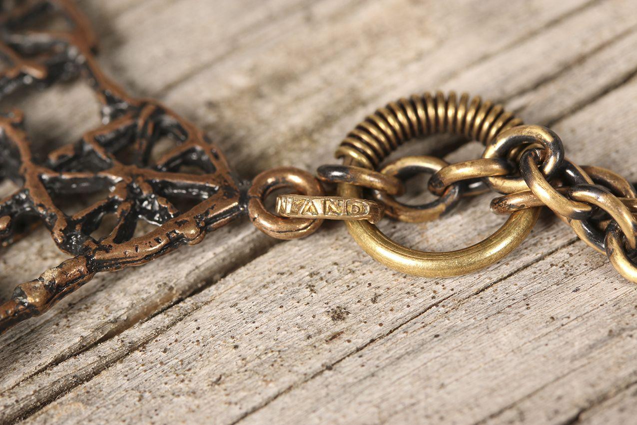 Vintage Pentti Sarpaneva pronssi Pitsi-riipus / Bronze Pendant Revinnäinen - Image 12