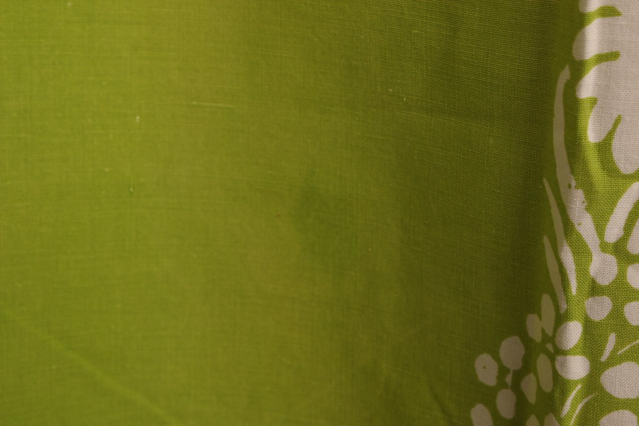 Vintage Marimekko Ananas vihreä kangas / Marimekko Ananas Green Fabric - Image 6