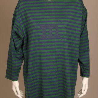Marimekko tasaraita logo t-paita / Marimekko logo t-shirt M
