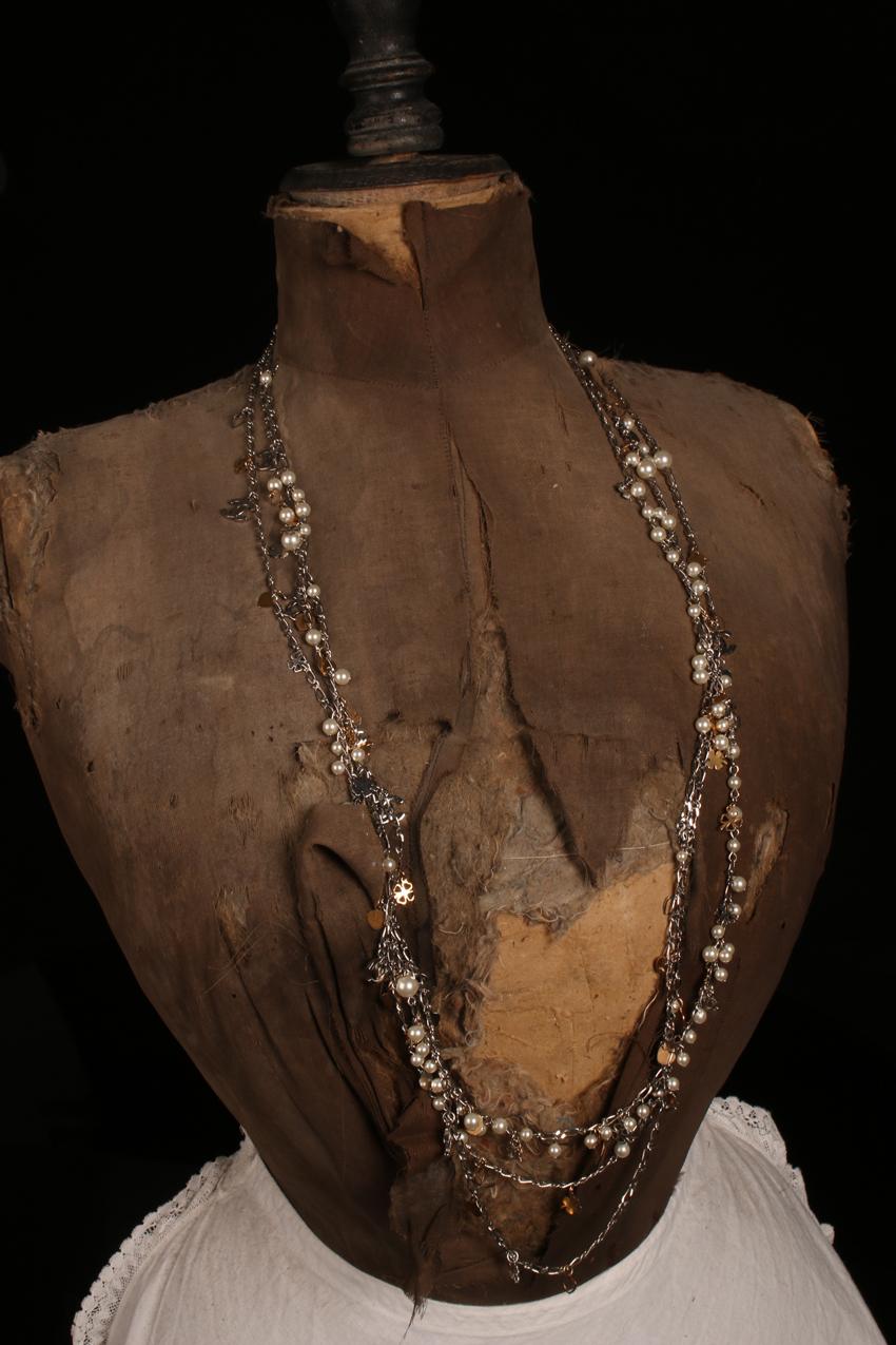 Chanel kaulaketju / Chanel Multi-strand Chain CC Logo Necklace - Image 10