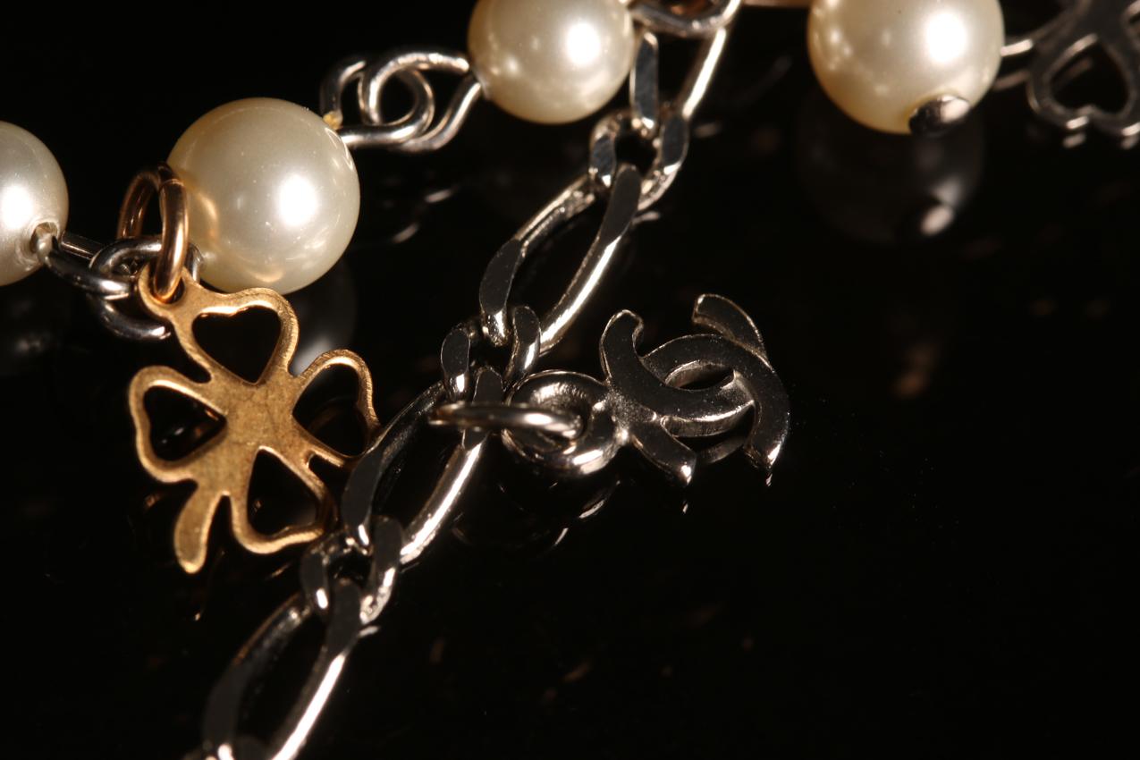 Chanel kaulaketju / Chanel Multi-strand Chain CC Logo Necklace - Image 5