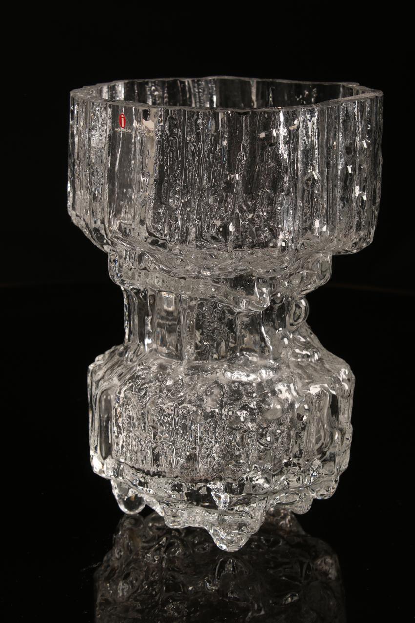 T Wirkkala Iittala signeerattu maljakko Gerania / Wirkkala Iittala Gerania Vase - Image 3