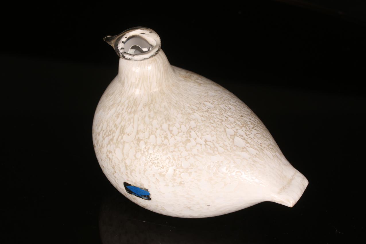 Oiva Toikka Nuutajärvi lasilintu Riekko - Image 5