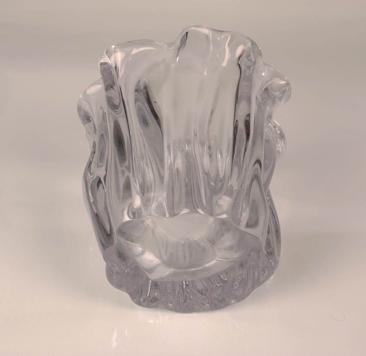 Tapio Wirkkala Iittala Kalvolan kanto signeerattu / Art glass vase signed - Image 6