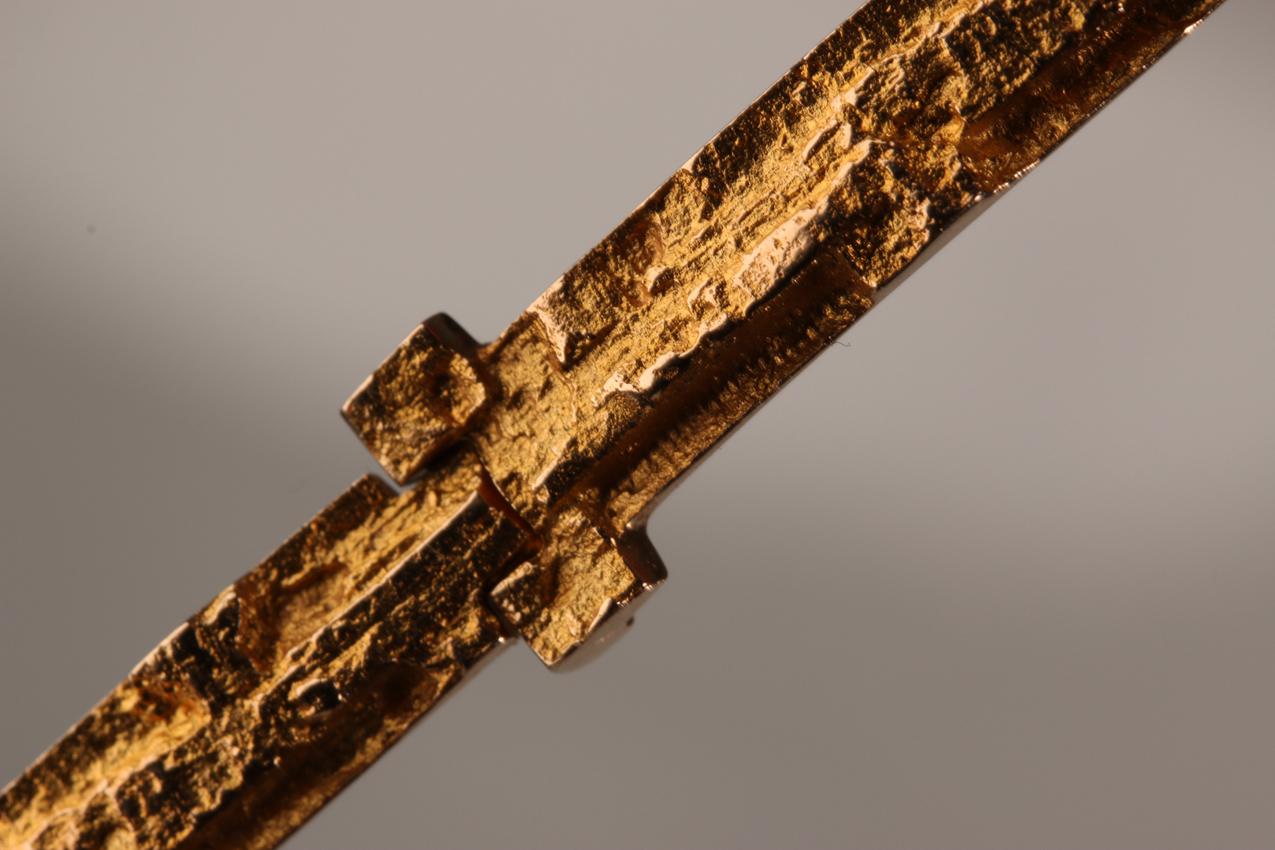 Vintage Björn Weckström Lapponia kultainen Tundra rannekoru / Gold bracelet - Image 8
