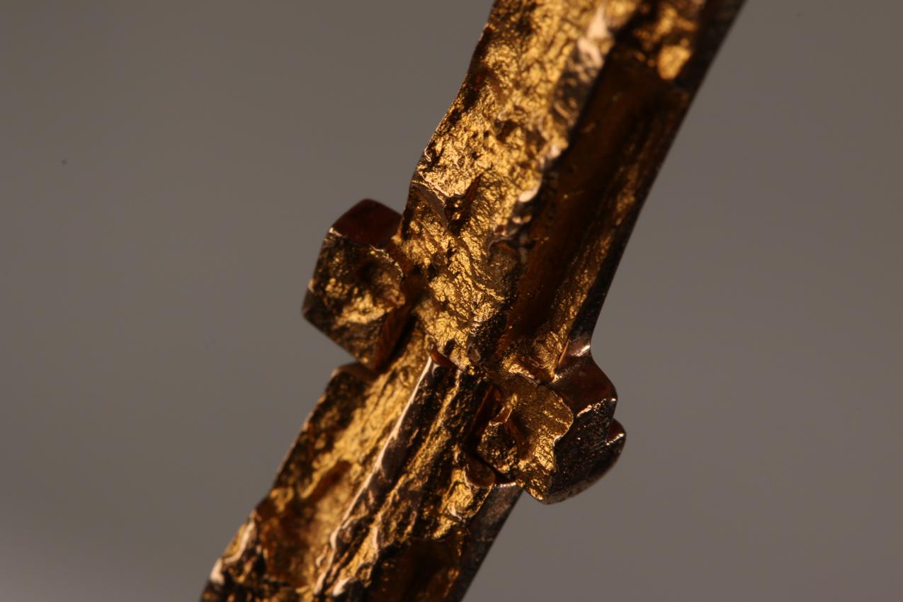 Vintage Björn Weckström Lapponia kultainen Tundra rannekoru / Gold bracelet - Image 10