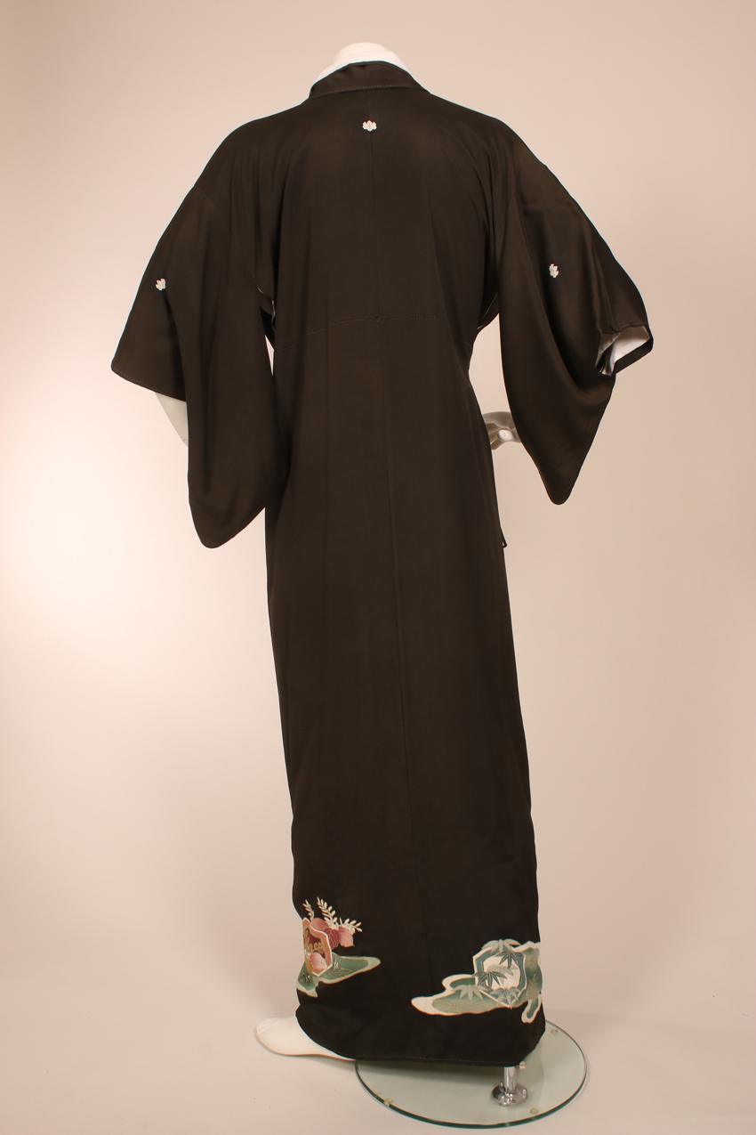Antiikkinen japanilainen miesten hääkimono - Image 13