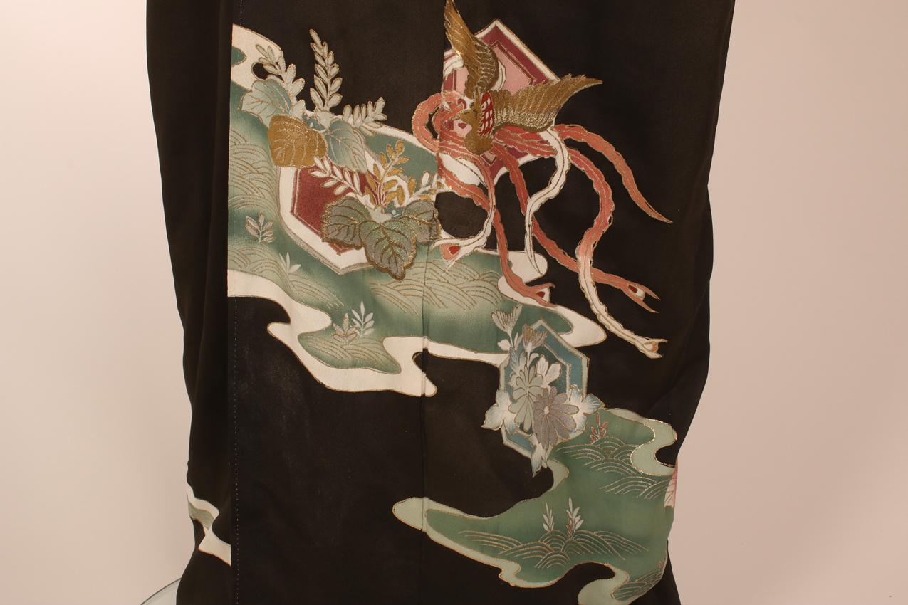 Antiikkinen japanilainen miesten hääkimono - Image 7