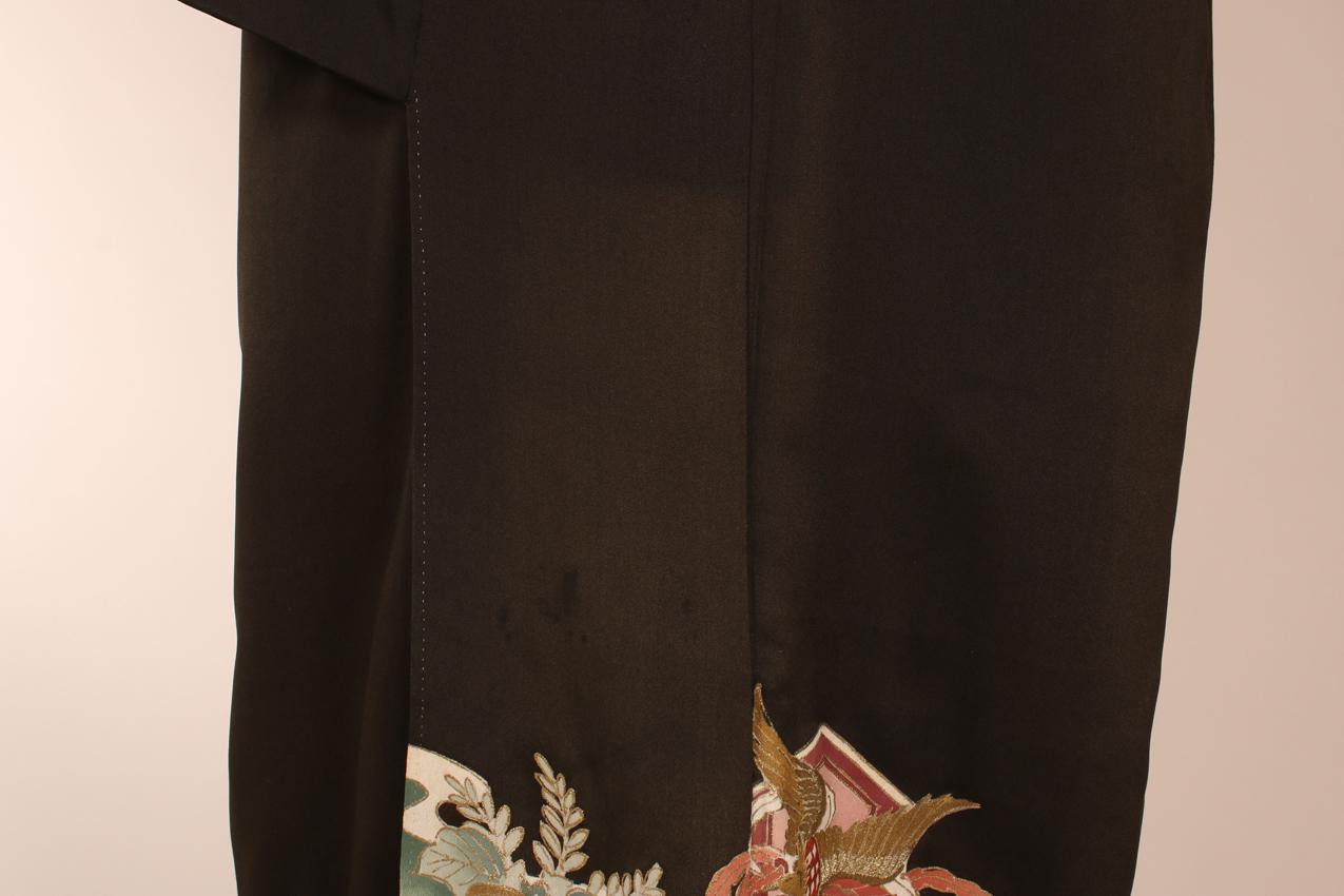 Antiikkinen japanilainen miesten hääkimono - Image 8