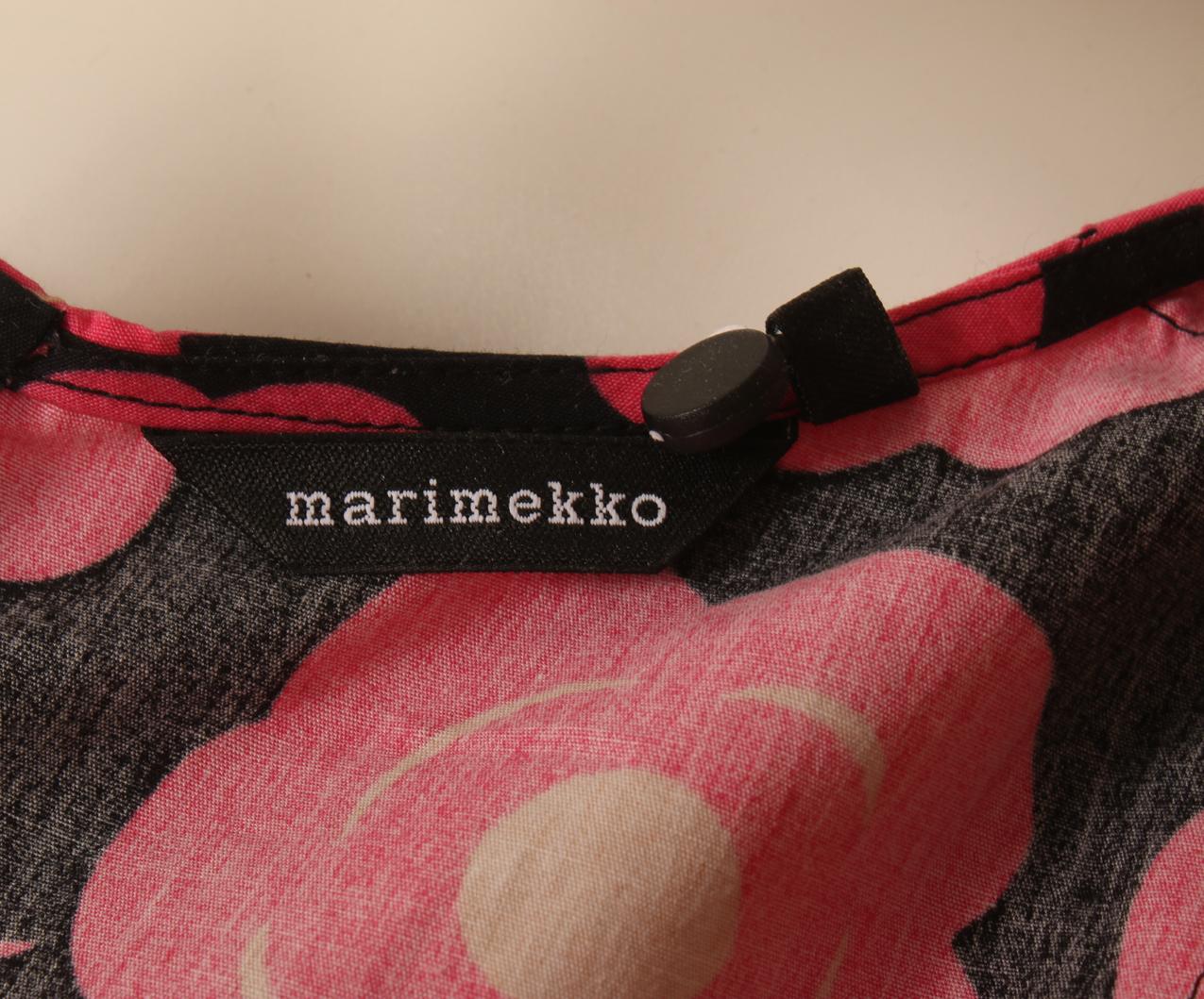 Marimekko Helka Pieni tumma tunikamekko / A-lined dress 38 M - Image 9