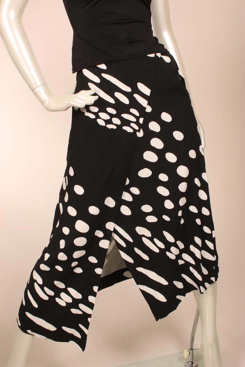 Marimekko mustavalkoinen Muscan hame Kottarainen - Image 3