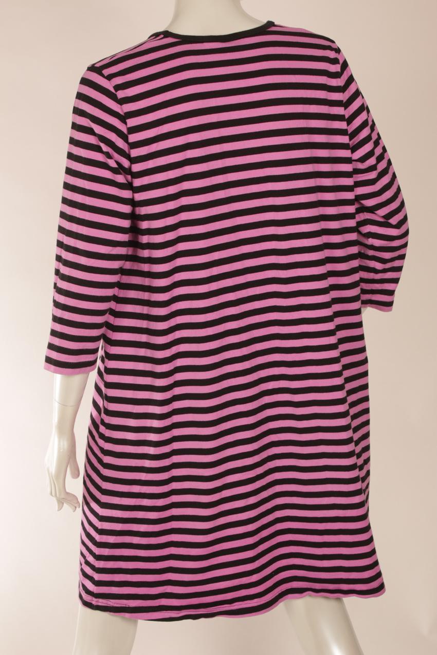 Marimekko A-linjainen puuvillatrikoo-mekko - Image 6