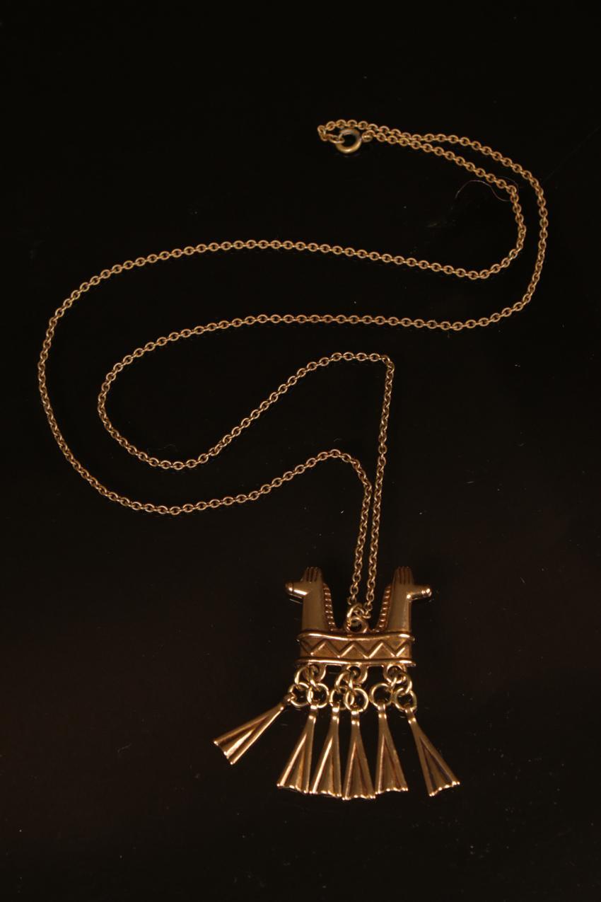 Vintage Kalevala Koru “Kaksipäinen hevonen” -riipus - Image 6