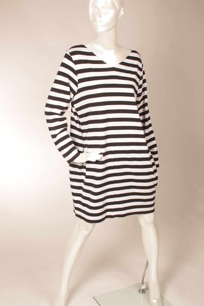 Marimekko “Liselotte” raidallinen tunikamekko 2XL