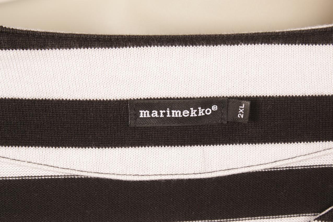 Marimekko “Liselotte” raidallinen tunikamekko 2XL - Image 7