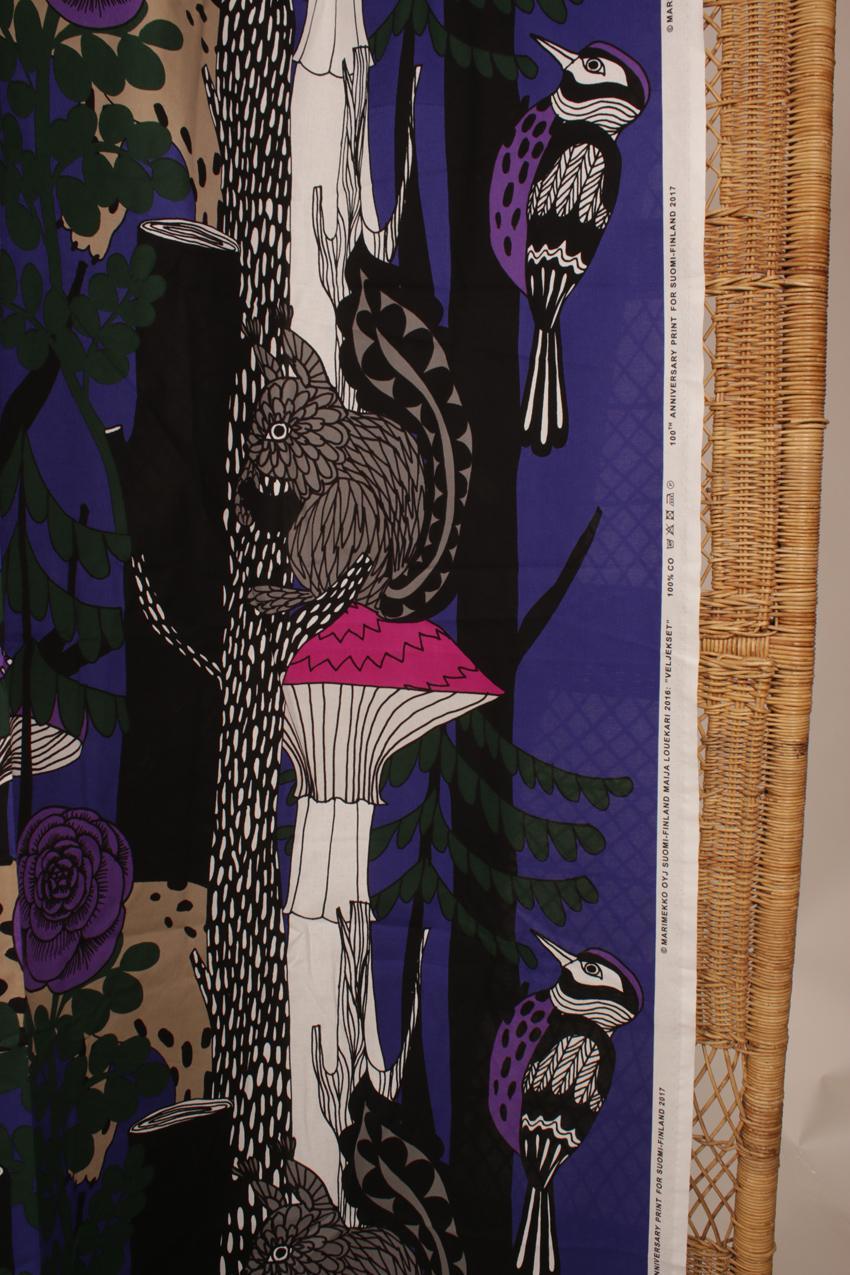 Marimekko Maija Louekari kangas “Veljekset” - Image 11