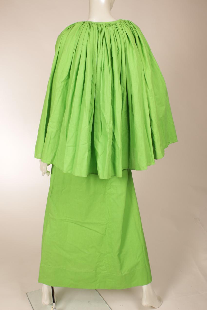 Vintage 60-70 -luku Vuokko iltapuku ja viitta M - Image 6