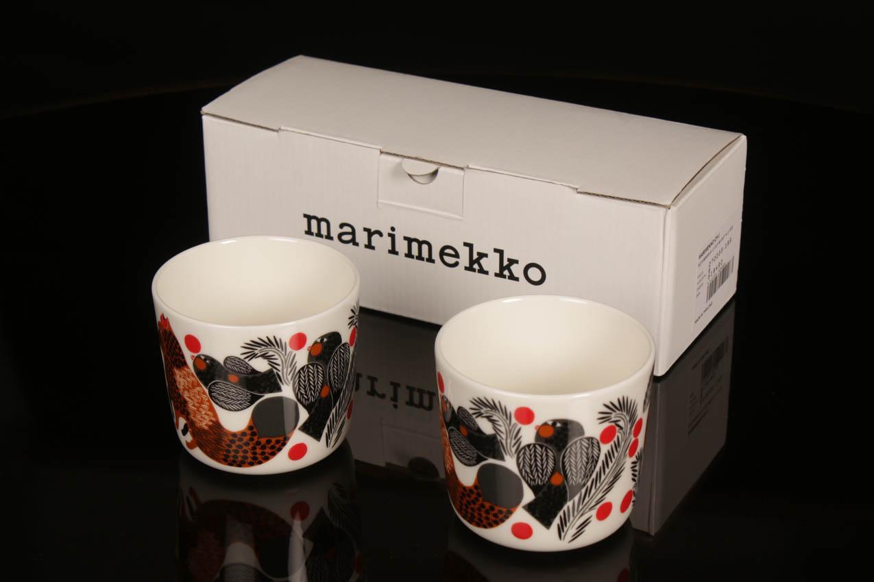 Marimekko Oiva muki “Ketunmarja” 2 kpl