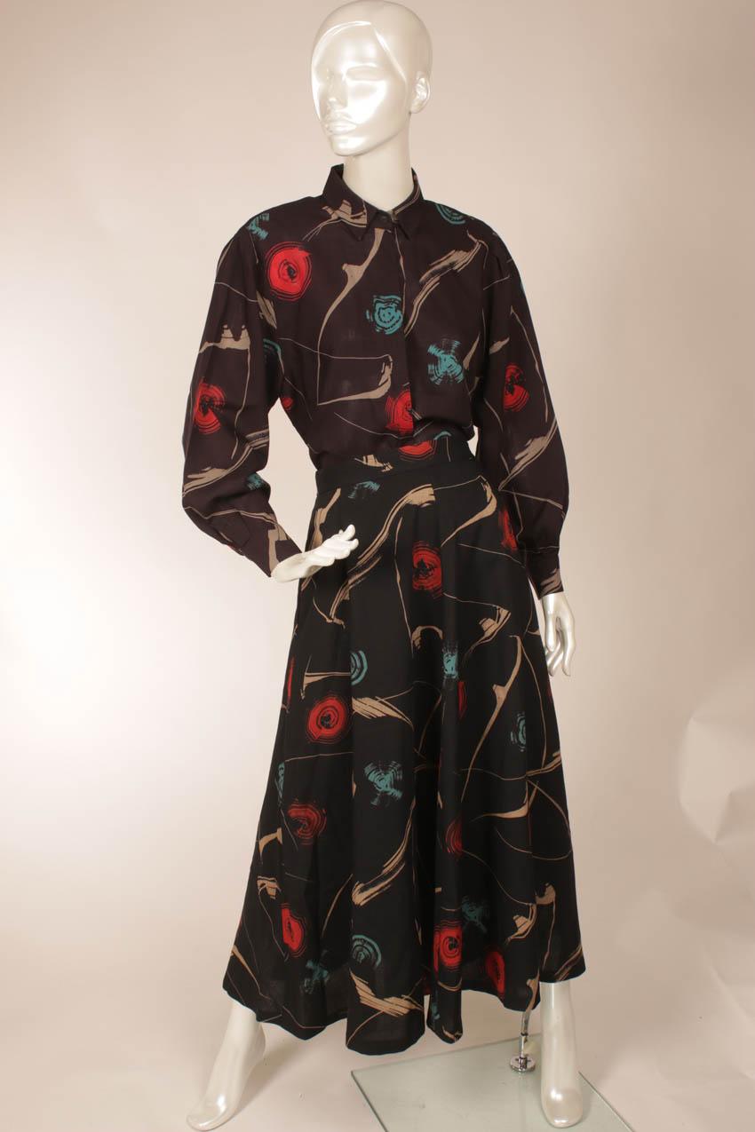 Vintage Marimekko hame L ja pusero M