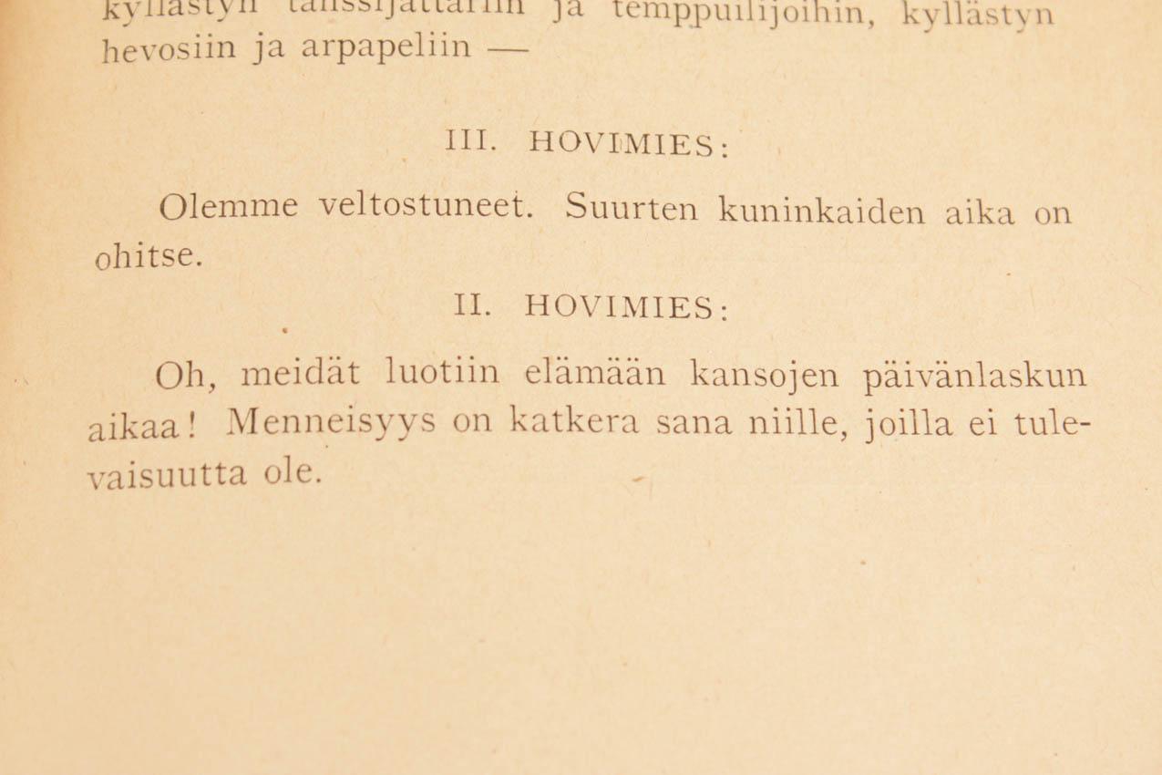 Kirja Mika Waltari Akhnaton – auringosta syntynyt Prologi ja 5 näytöstä - Image 9