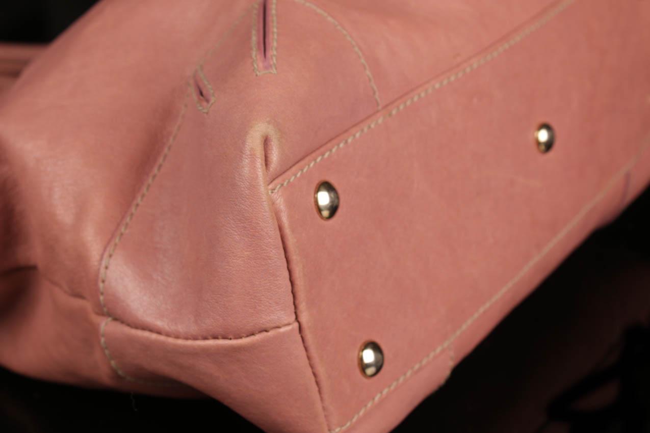 Furla pinkki nahkalaukku - Image 7