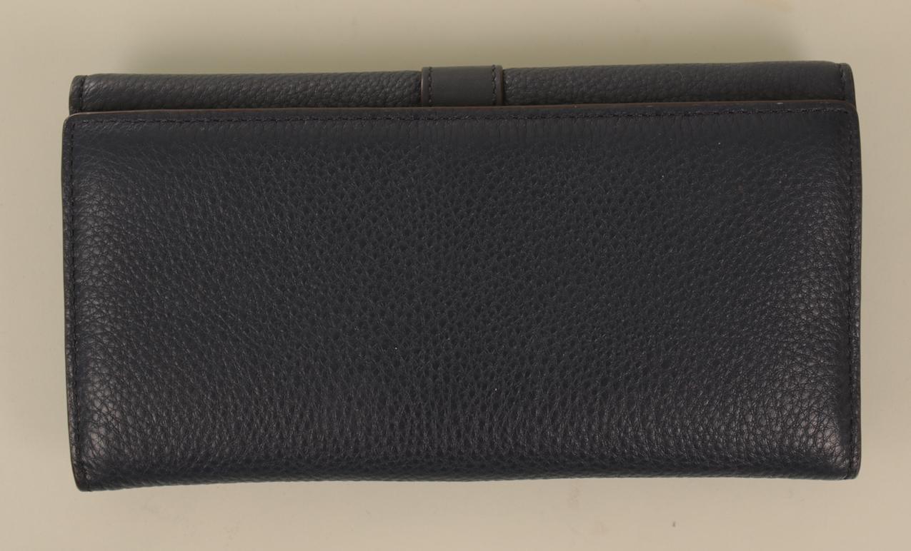 Michael Kors navy blue leather wallet - Image 4