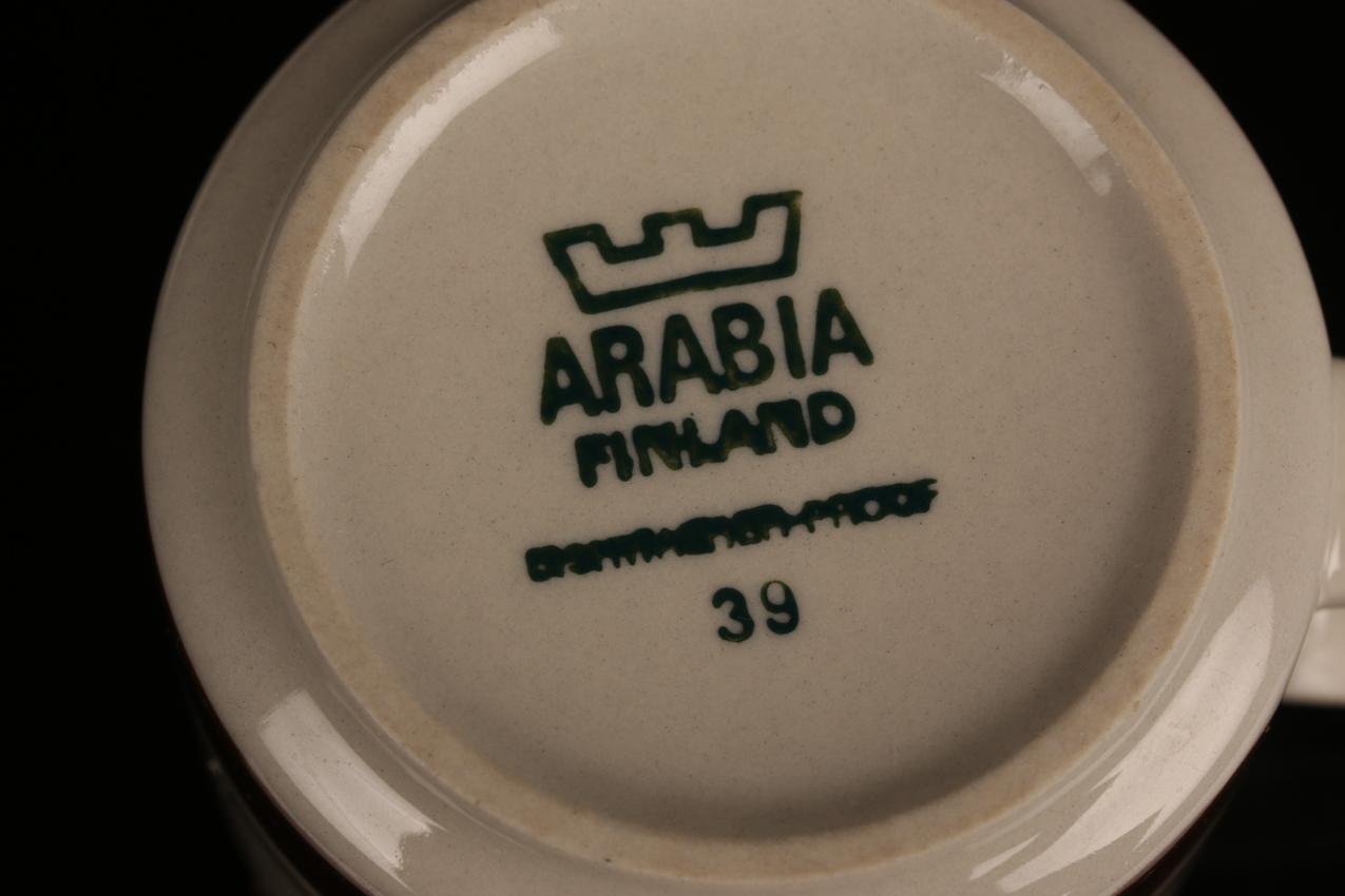 Arabia Raija Uosikkinen Pirtti kahvikuppi - Image 6