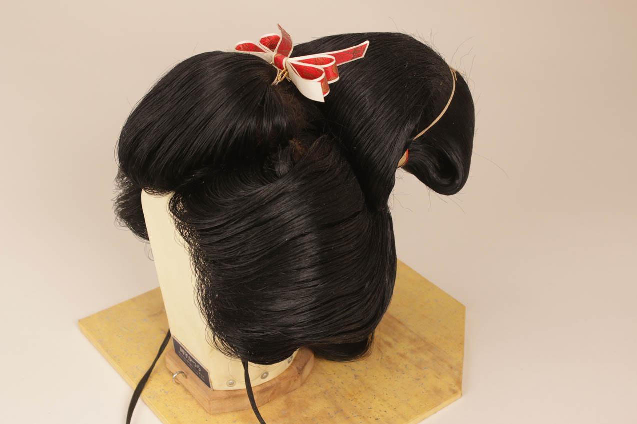 Japanilainen vintage aito Geishan Katsura peruukki