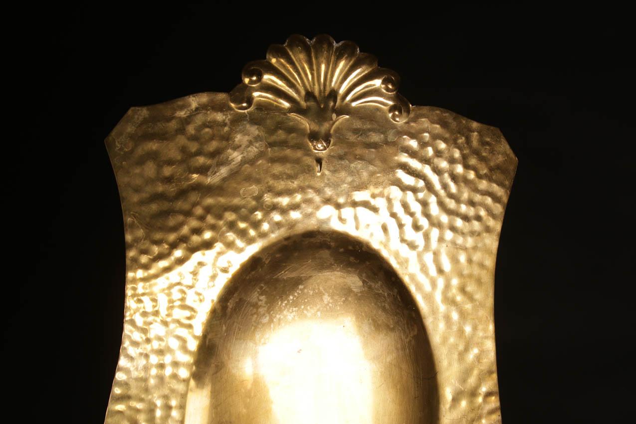 Knut Eriksson messinkinen lampettipari / Pair of brass candle wall sconce Knut Eriksson - Image 5