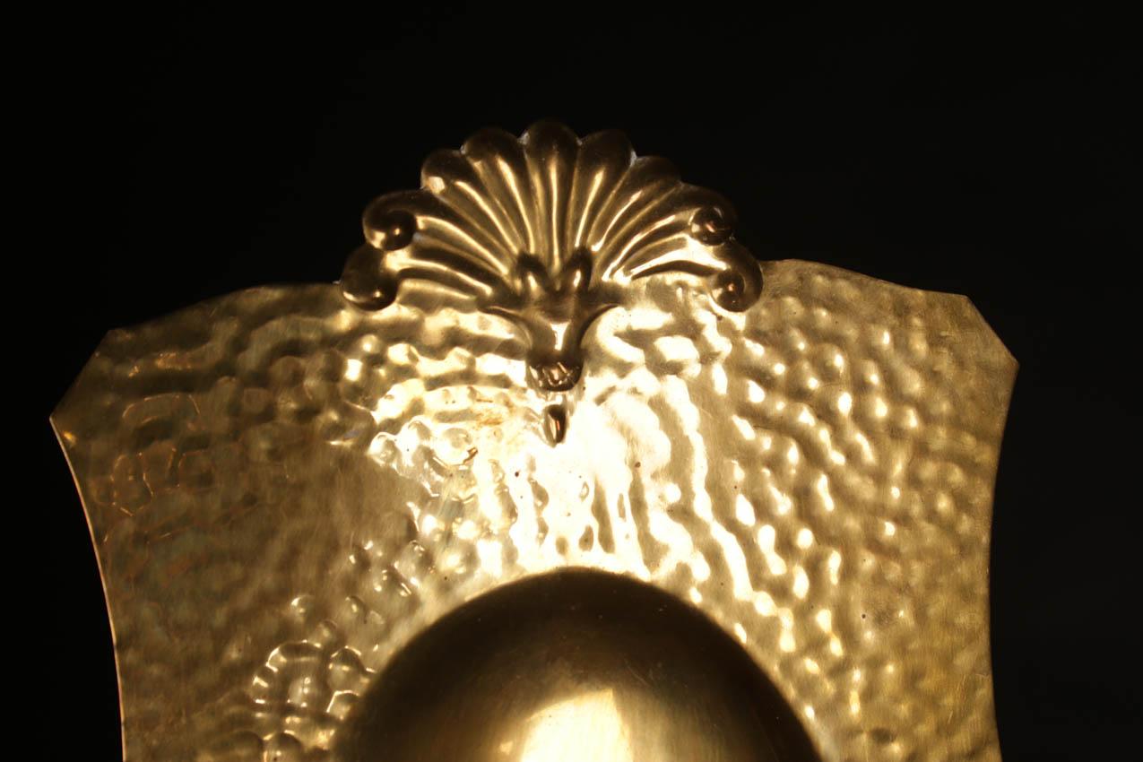 Knut Eriksson messinkinen lampettipari / Pair of brass candle wall sconce Knut Eriksson - Image 7