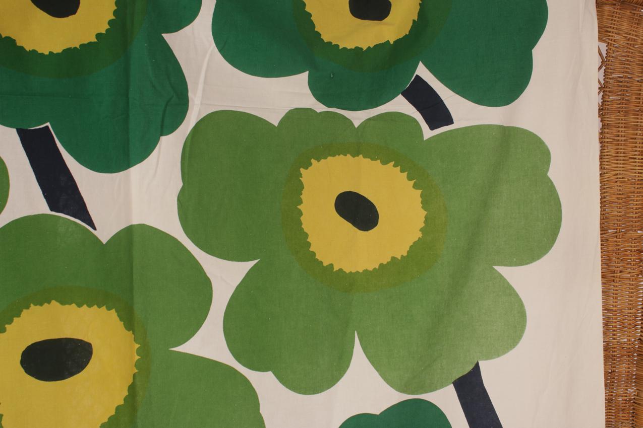 Vintage Marimekko vihreä Unikko - Image 4
