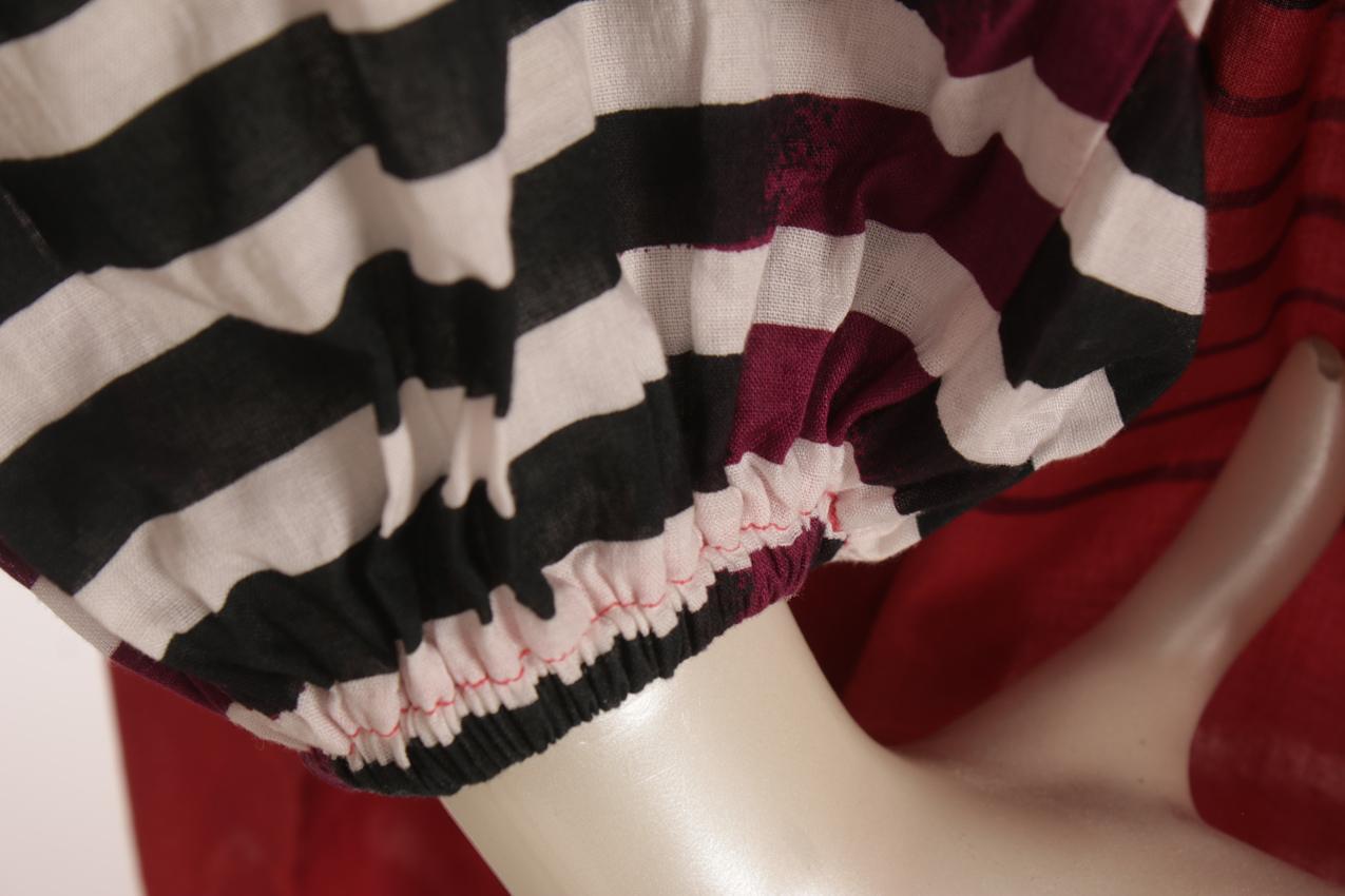 Vintage Marimekko extra leveä puhvihihainen mekko XS S - Image 6
