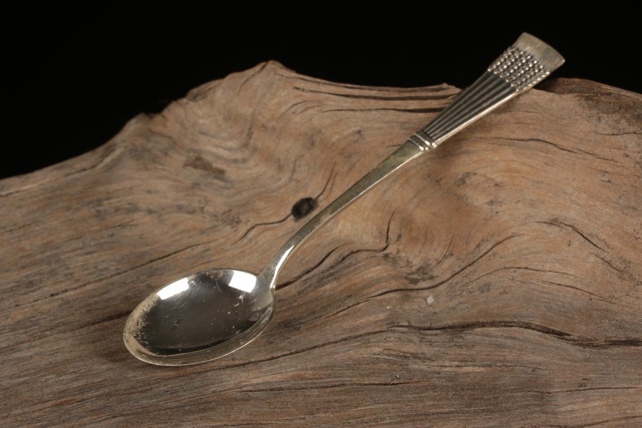 Vintage “Tähkä” hopeiset kahvilusikat 6 kpl Tillander - Image 4
