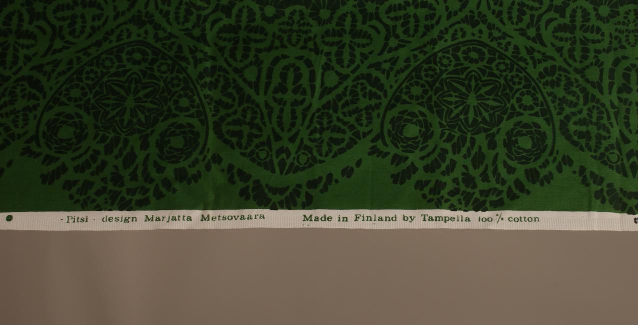 Vintage Tampella Marjatta Metsovaara “Pitsi” kangas - Image 4