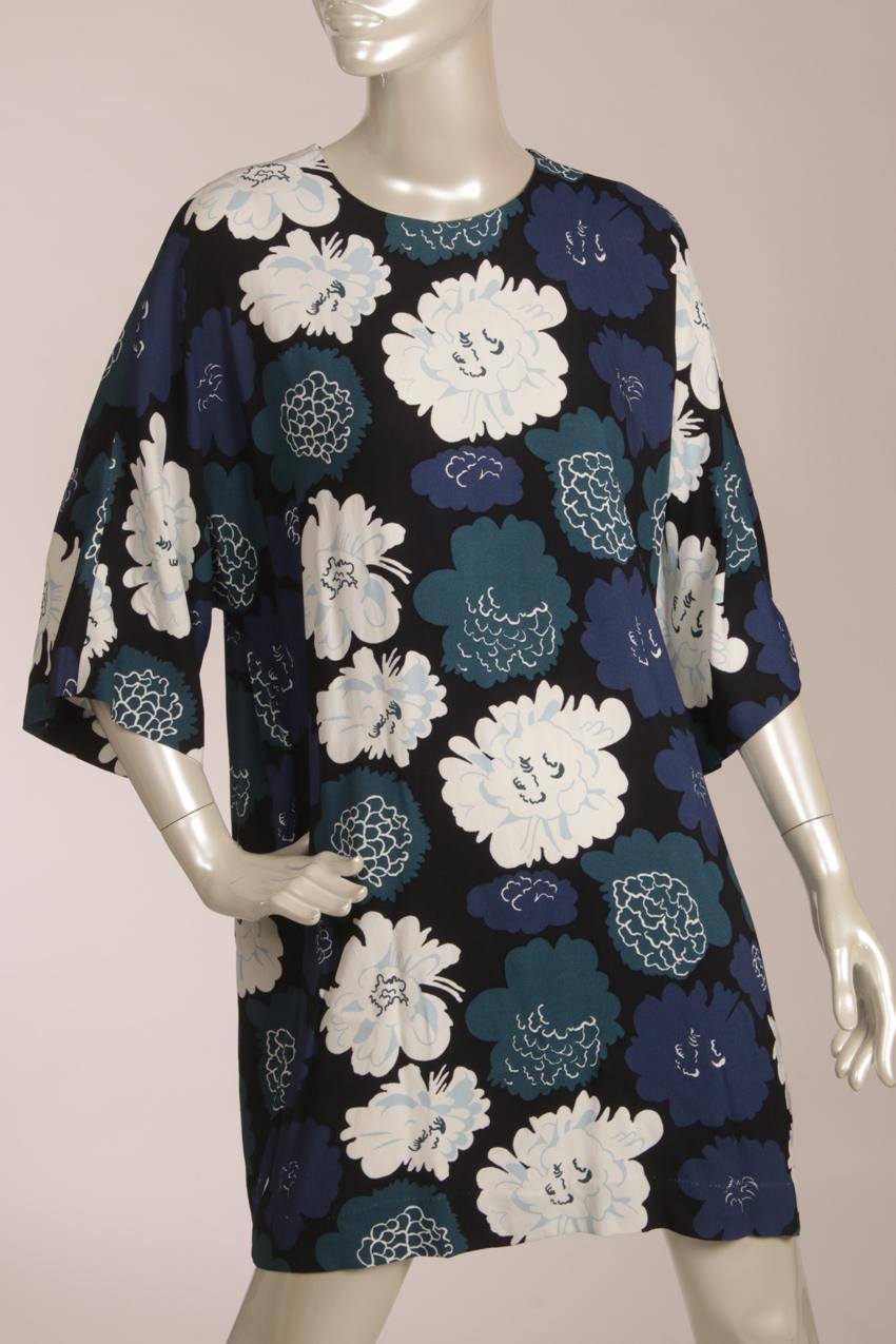 Marimekko kukallinen mekko tunika L - Image 3