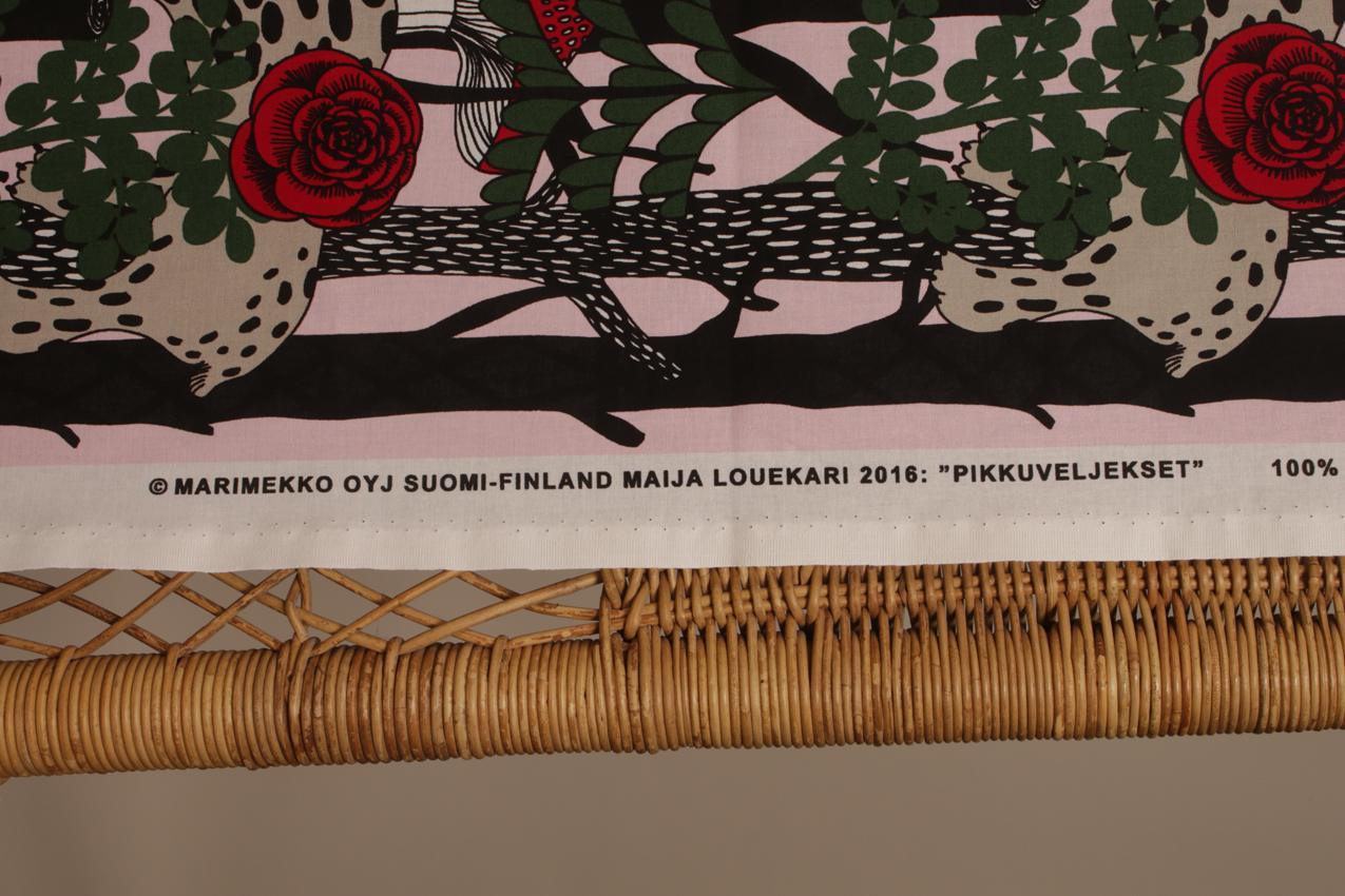Marimekko Maija Louekari kangas “Pikkuveljekset” - Image 7