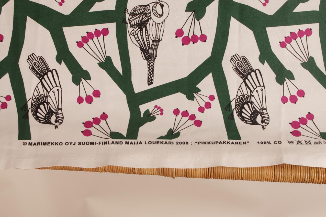 Marimekko Maija Louekari panamakangas “Pikkupakkanen” - Image 4