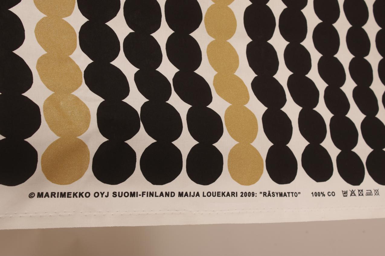 Marimekko Maija Louekari kangas “Räsymatto” 10-vuotisjuhlakuosi - Image 4