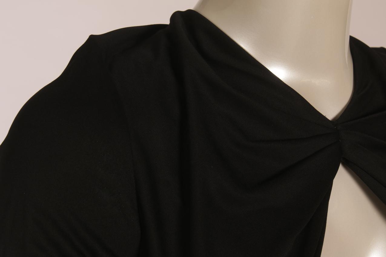 Emilio Pucci musta viskoosi-silkki iltapuku S M - Image 10
