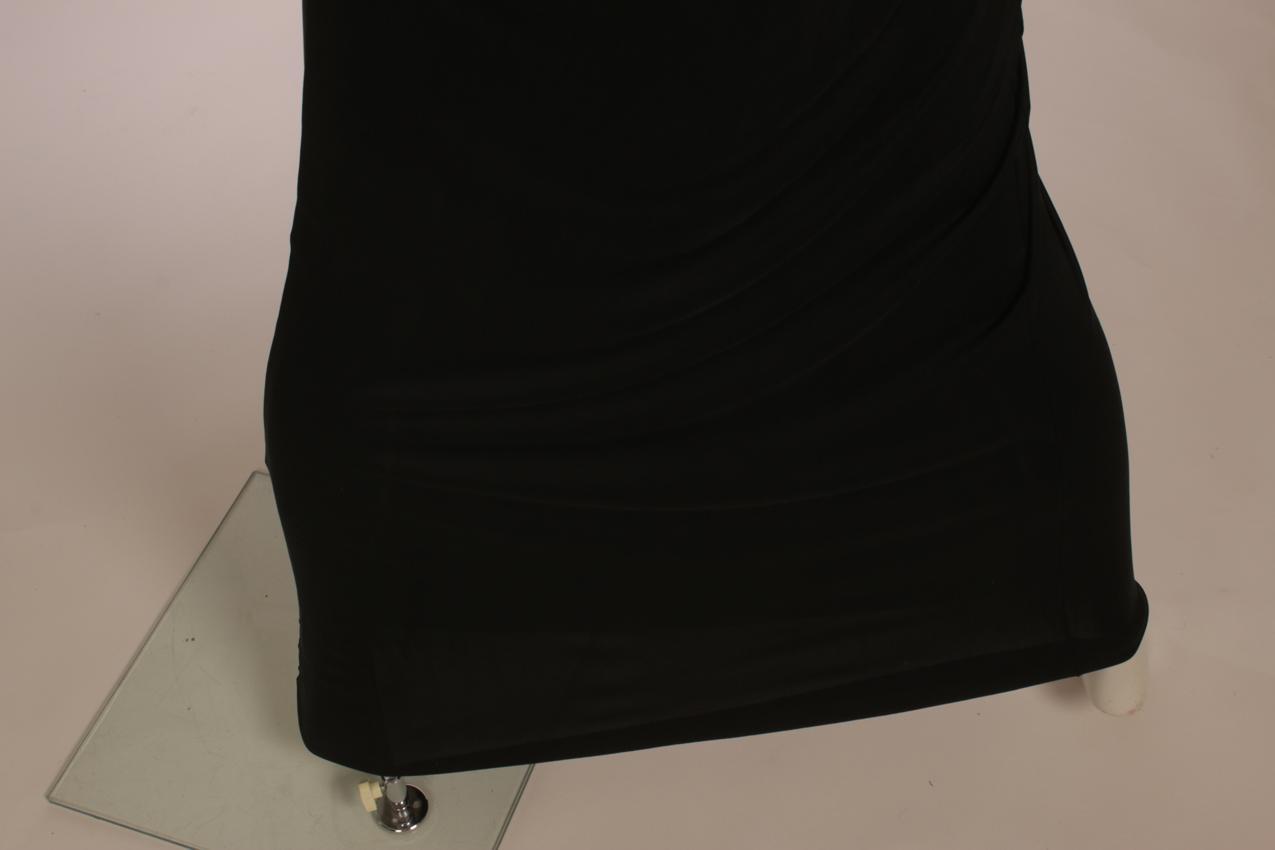 Emilio Pucci musta viskoosi-silkki iltapuku S M - Image 9
