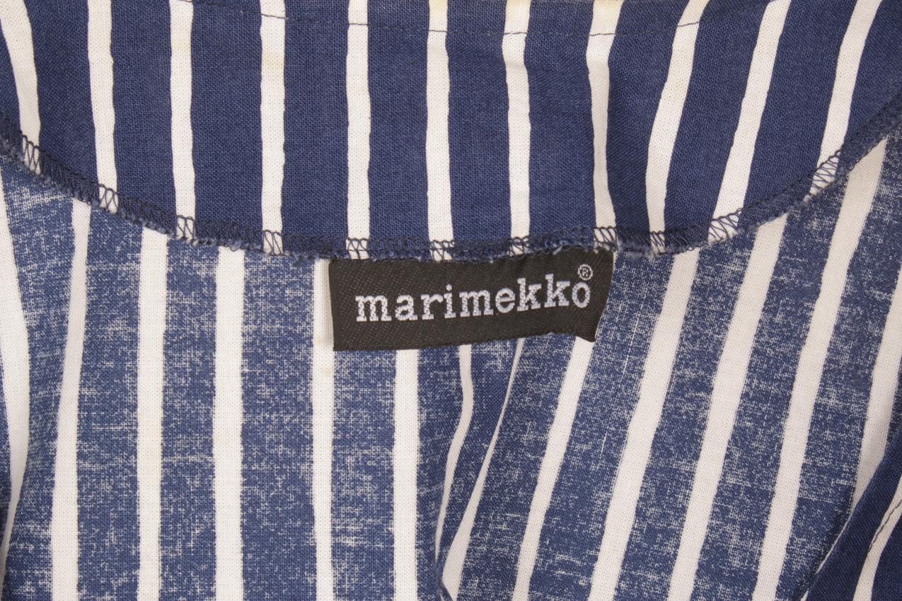 Vintage Marimekko sininen “Mari Essu” mekko L XL - Image 7