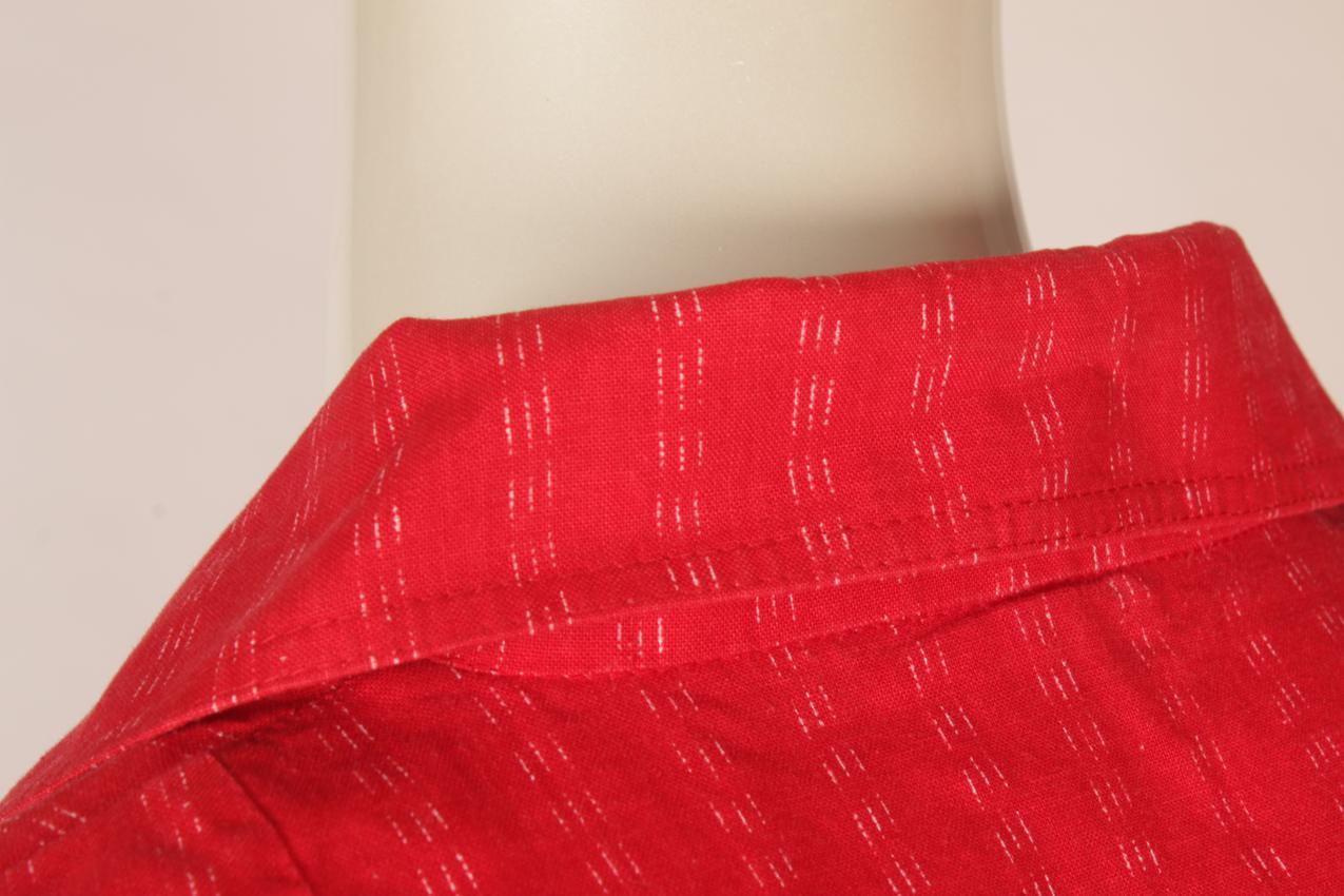 Vintage Marimekko punainen paitamekko L - Image 8