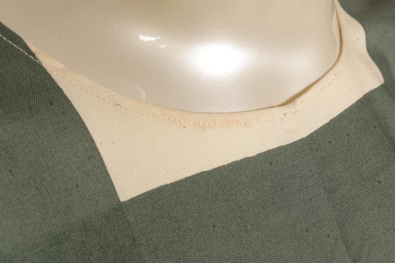 Vintage Vuokko vihreävalkoinen pitkä kietaisumekko S - Image 4