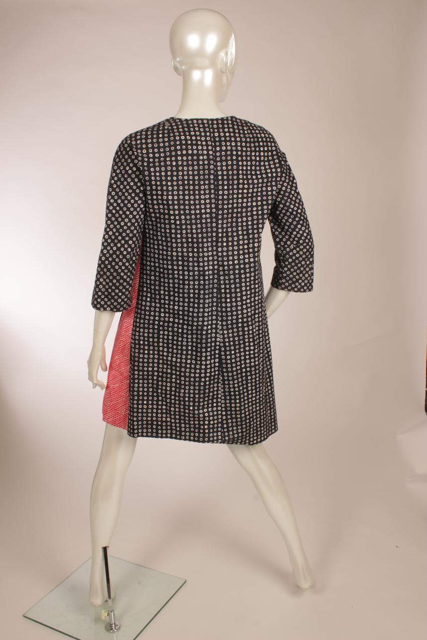 Vintage 60-luku Marimekko Annikki abstraktikuvioinen kietaisumekko äitiysmekko XS - Image 10