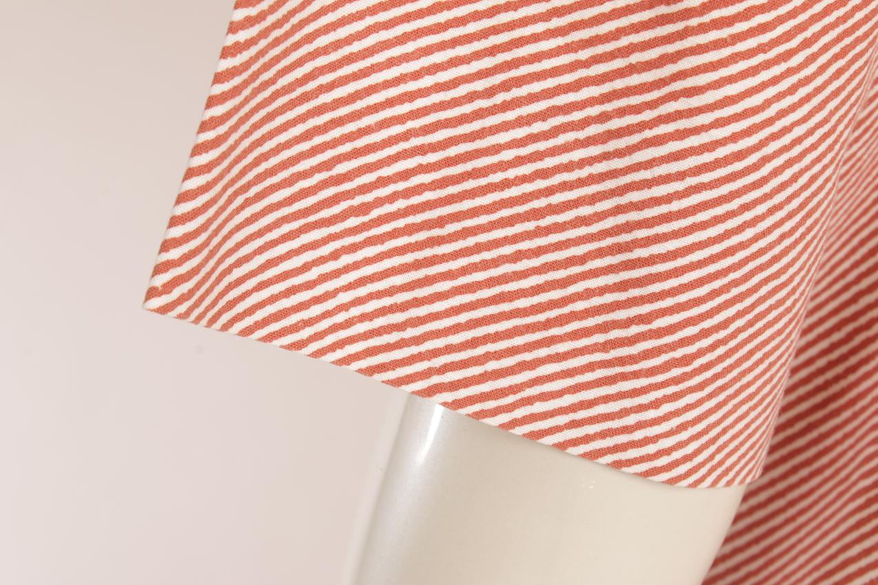 Vintage Marimekko punavalkoraidallinen paitamekko M - Image 10