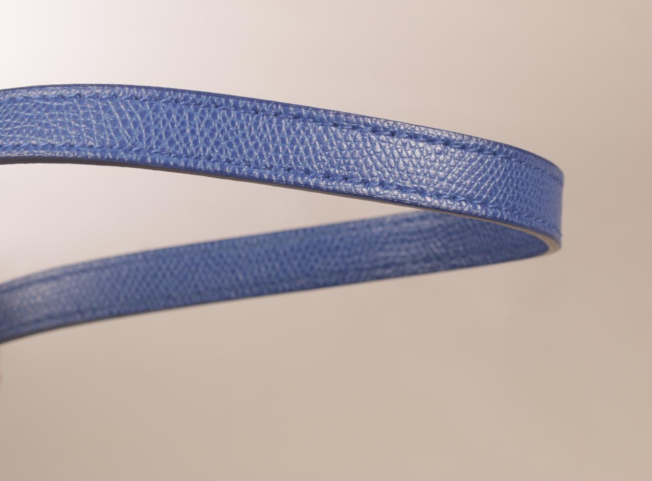 Furla sininen pieni nahkalaukku - Image 15