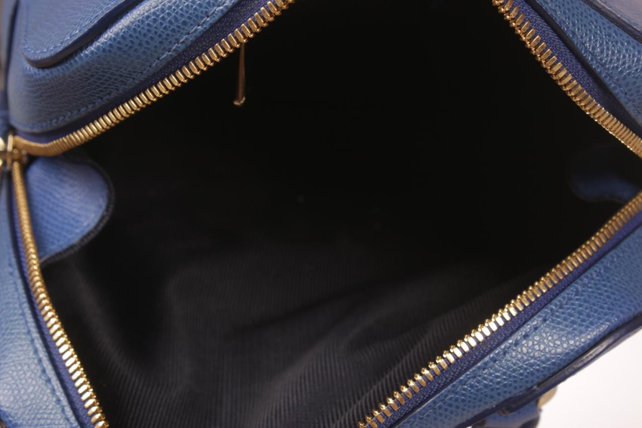 Furla sininen pieni nahkalaukku - Image 17
