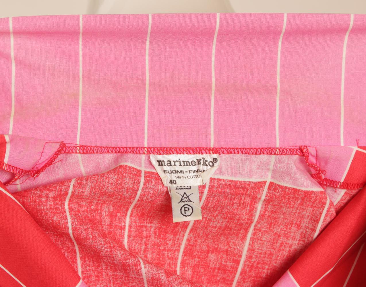Vintage Marimekko Marja Suna paitamekko “Linkki” 40 - Image 9