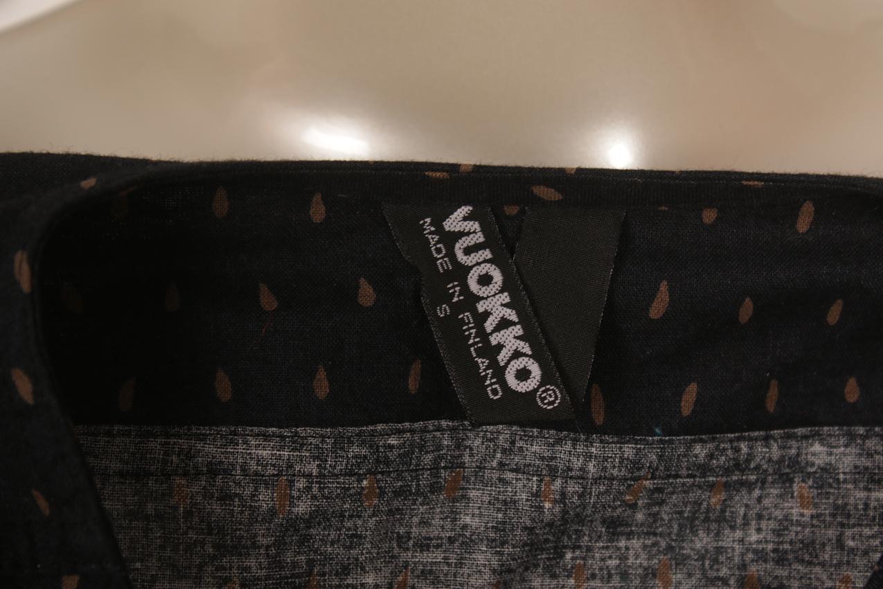 Vintage Vuokko sininen mekko S - Image 12