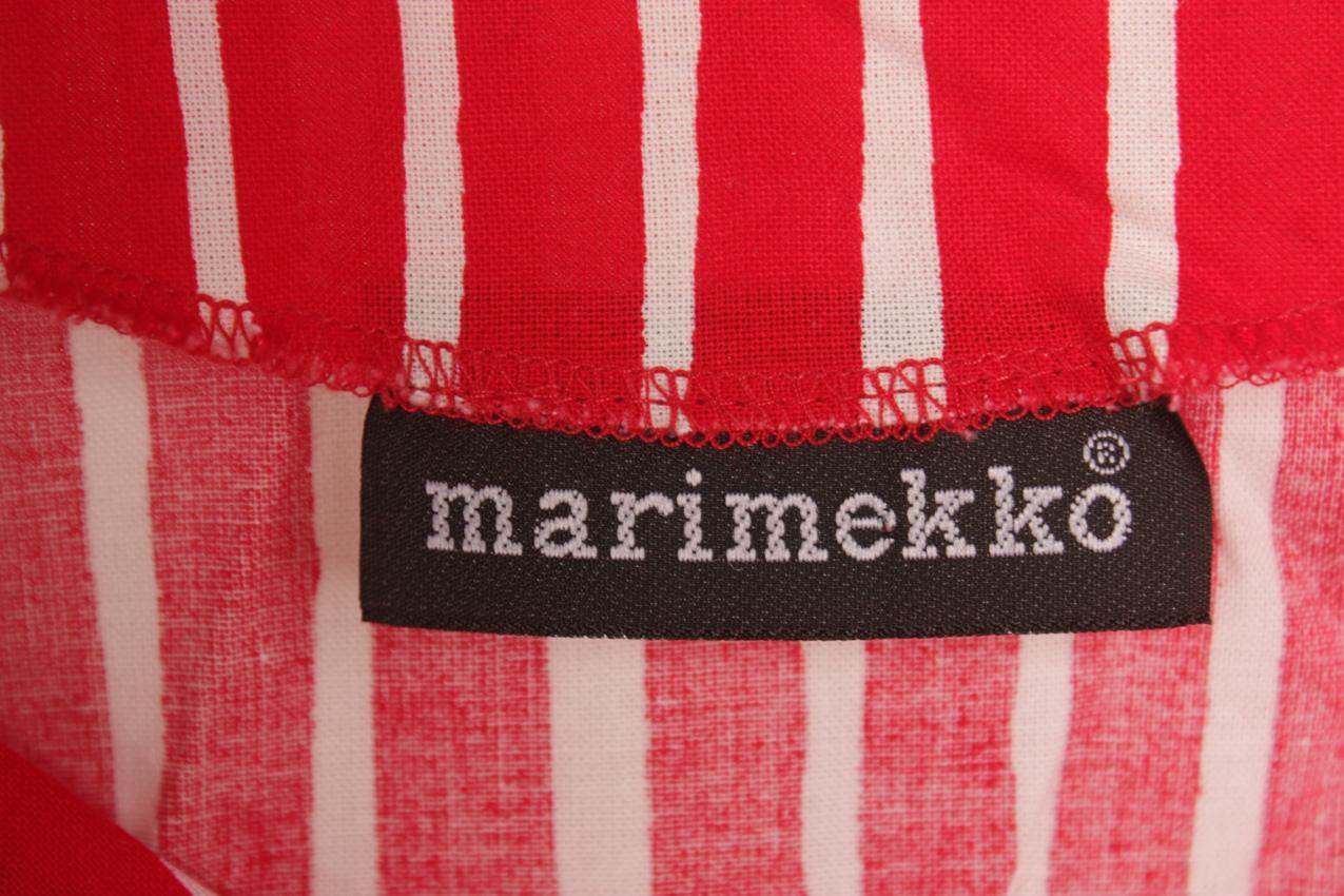 Vintage Marimekko punainen “Mariessu” mekko L - Image 11